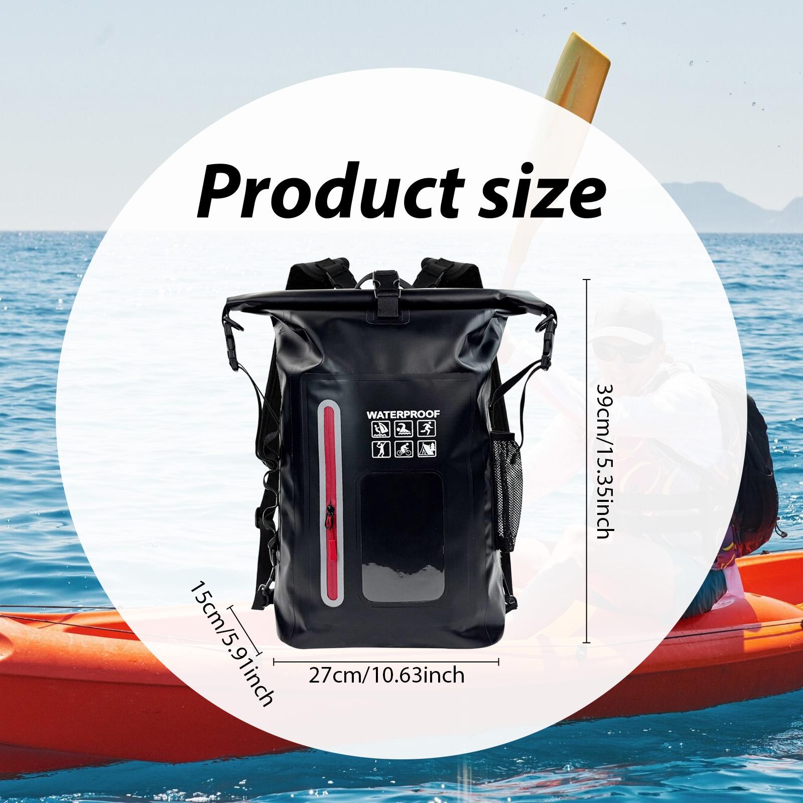 Fishing Backpack - 防水ドライバッグ 防水バックパック 防水収納バッグ カヤックフロートバッグ 釣り用