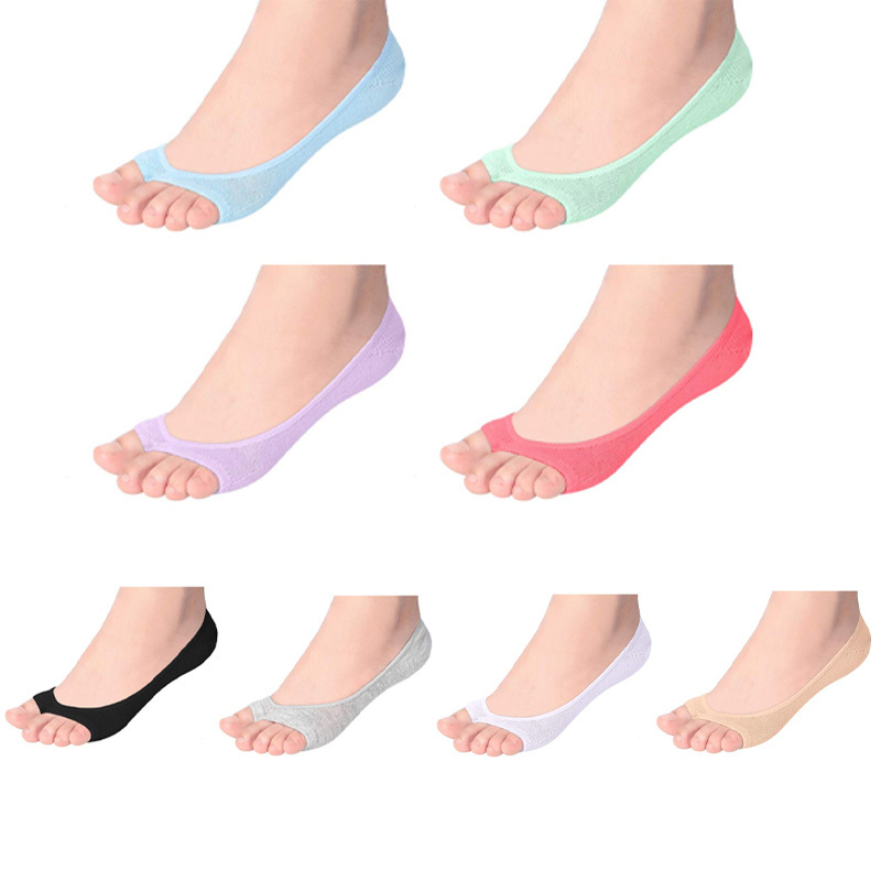 エレガントなレディースサマーオープントゥソックス、ハイヒール - Fishing Socks のレビューと価格