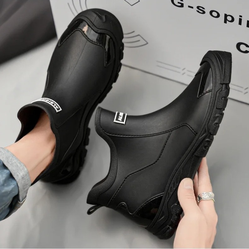 防水メンズレインシューズファッションショートソックス肥厚暖か - Fishing Socks のレビューと価格