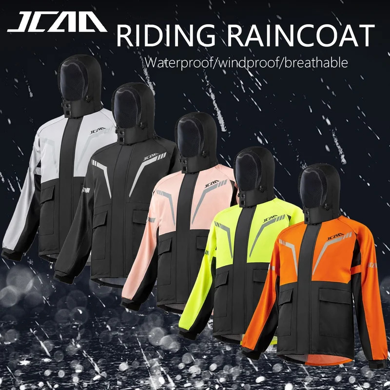 防水オートバイレインスーツ男性女性レインコート&パンツセット - Fishing Rain Suit のレビューと価格