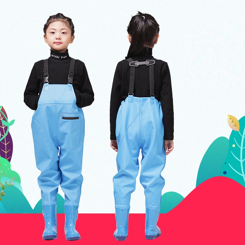 フィリピン向け男女兼用ソフト防水滑り止めゴム製レインブーツ、 - Fishing Waders のレビューと価格