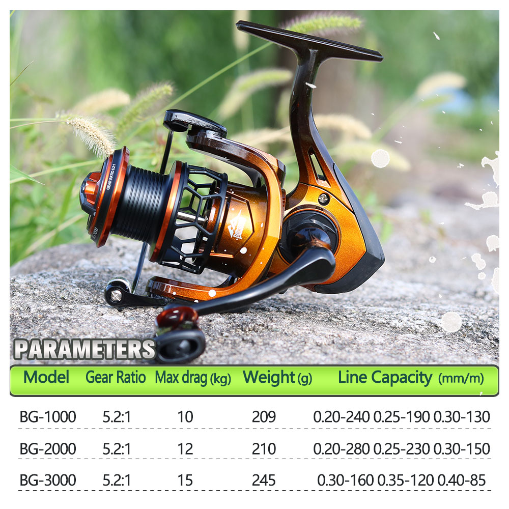 JOSBY スピニングフィッシングリール 1000 2000 - Daiwa Reel Bg のレビューと価格